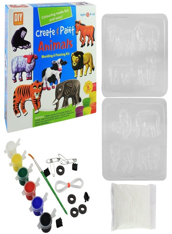 Shyam Creation Create and Paint Animal Art Game for Kids - Image 1